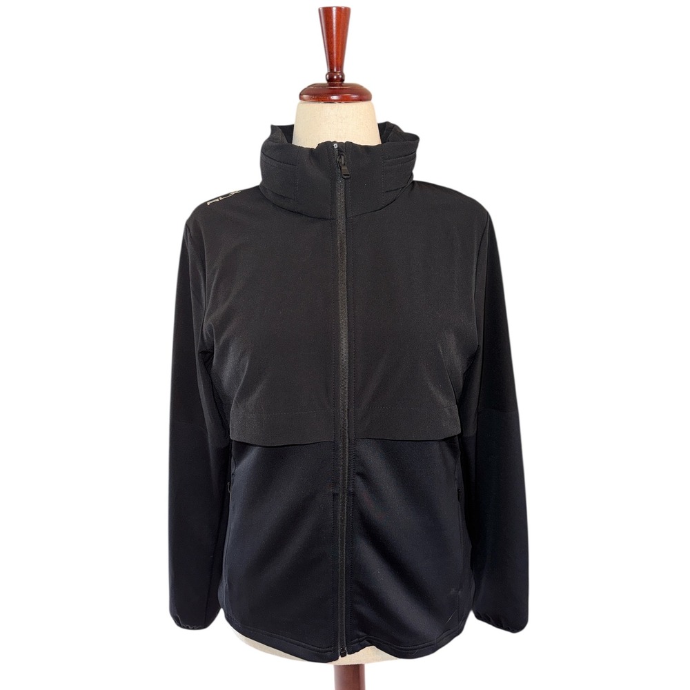 RLX Ralph Lauren‎ Softshell Hooded Jacket Black Women's Medium
